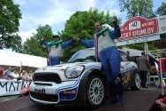 Rallye Český Krumlov: Pech / Uhel v cíli